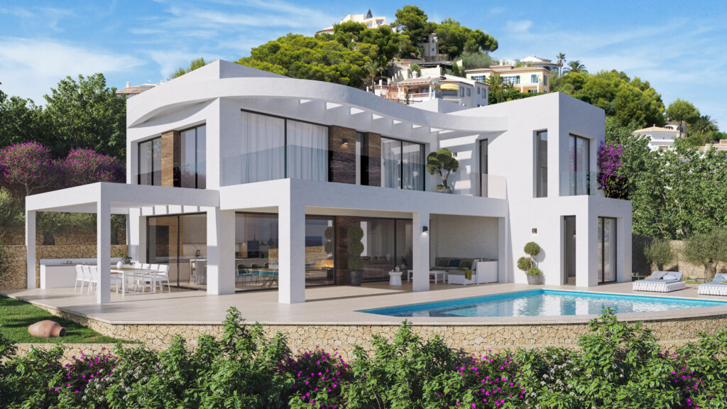 F025 | PROJECT WITH SEA VIEWS IN MORAIRA