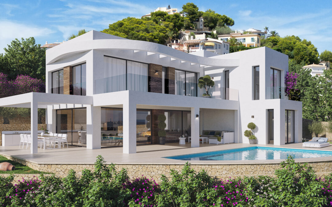 F025 | PROJECT WITH SEA VIEWS IN MORAIRA